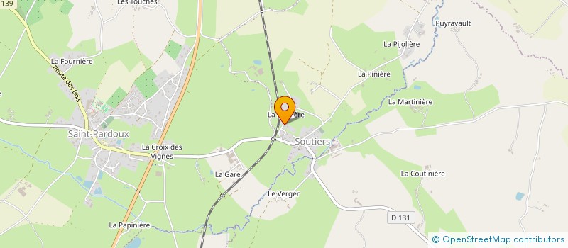 localisation de l'entreprise MONSIEUR VINCENT LEMASSON à SAINT-PARDOUX-SOUTIERS