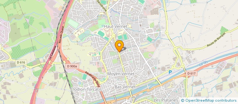 localisation de l'entreprise MONSIEUR VINCENT LEME--DURU  PERPIGNAN