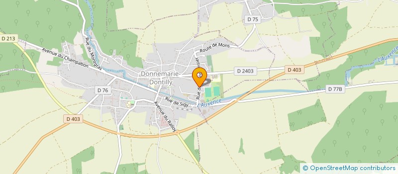 localisation de l'entreprise MONSIEUR VINCENT LEMELTIER  DONNEMARIE-DONTILLY