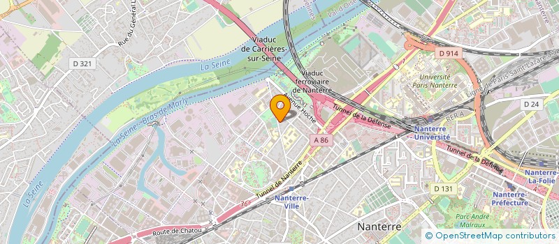 localisation de l'entreprise MONSIEUR VINCENT LEMIRE à NANTERRE