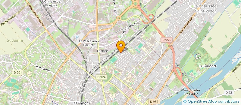 localisation de l'entreprise MONSIEUR VINCENT LENCREROT  BLOIS