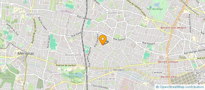 localisation de l'entreprise MONSIEUR VINCENT LEONARD  BORDEAUX