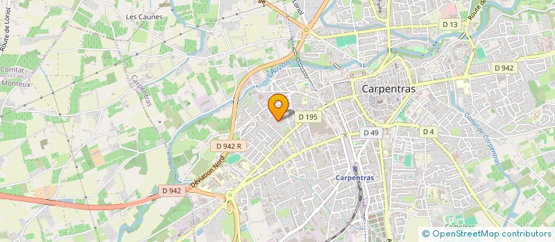 localisation de l'entreprise MONSIEUR VINCENT LEONE  CARPENTRAS