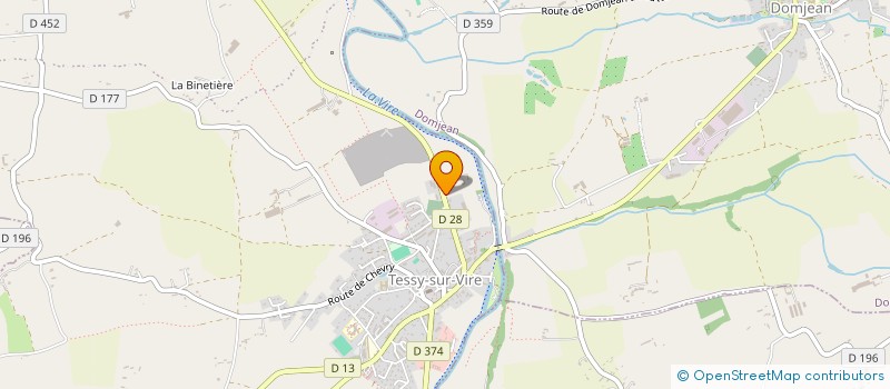 localisation de l'entreprise MONSIEUR VINCENT LEPAGE  TESSY-BOCAGE