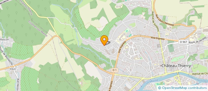 localisation de l'entreprise MONSIEUR VINCENT LEPAGE  CHATEAU-THIERRY