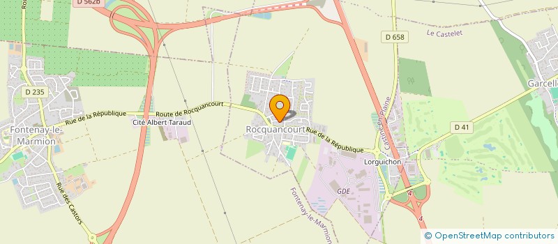 localisation de l'entreprise MONSIEUR VINCENT LEPAS  CASTINE-EN-PLAINE