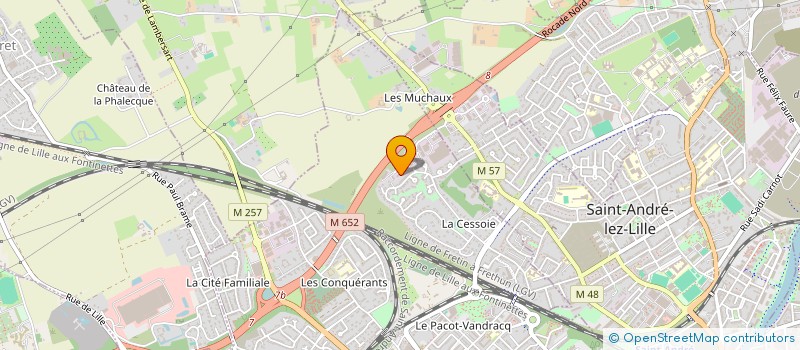 localisation de l'entreprise MONSIEUR VINCENT LEPEVE à LAMBERSART