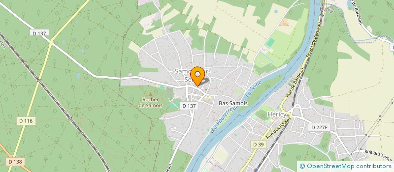 localisation de l'entreprise MONSIEUR VINCENT LEPOIVRE à SAMOIS-SUR-SEINE