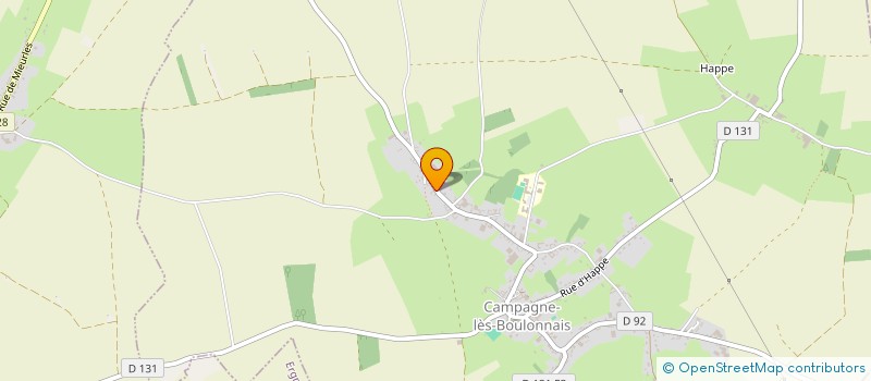 localisation de l'entreprise MONSIEUR VINCENT LEPRETRE  BECOURT