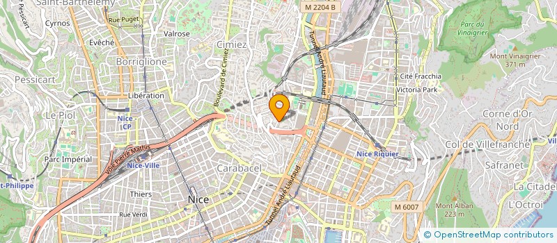 localisation de l'entreprise MONSIEUR VINCENT LEPRETRE  NICE