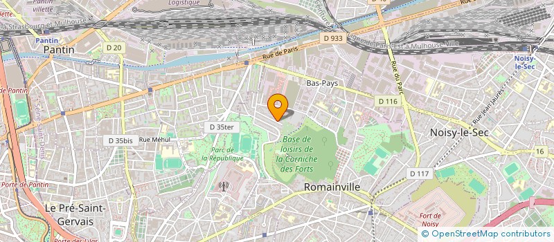 localisation de l'entreprise MONSIEUR VINCENT LEQUEUX à ROMAINVILLE