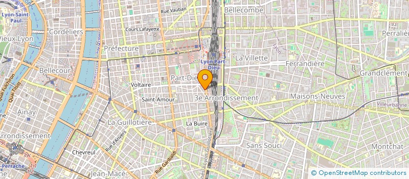 localisation de l'entreprise MONSIEUR VINCENT LEROUX  LYON