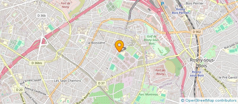 localisation de l'entreprise MONSIEUR VINCENT LEVA à MONTREUIL