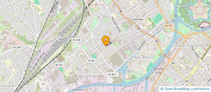 localisation de l'entreprise MONSIEUR VINCENT LEVASSEUR à LILLE