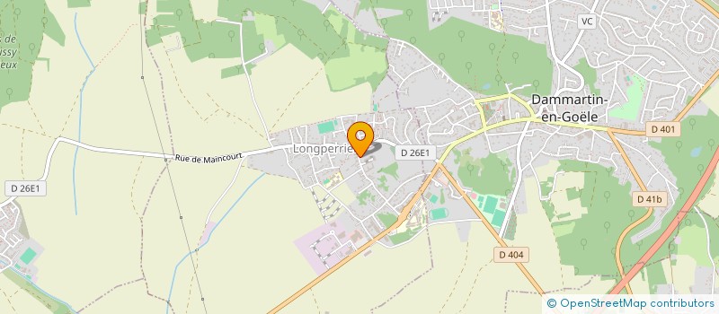 localisation de l'entreprise MONSIEUR VINCENT LEVEQUE  LONGPERRIER