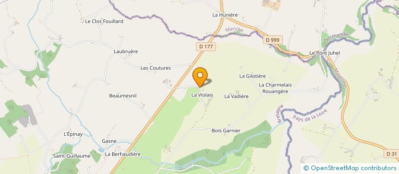 localisation de l'entreprise MONSIEUR VINCENT LEVEQUE à LOUVIGNE-DU-DESERT