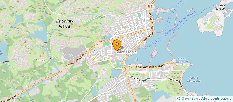 localisation de l'entreprise MONSIEUR VINCENT LEVEQUE  SAINT-PIERRE