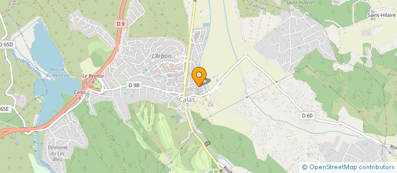 localisation de l'entreprise MONSIEUR VINCENT LEVIEUX  CABRIES