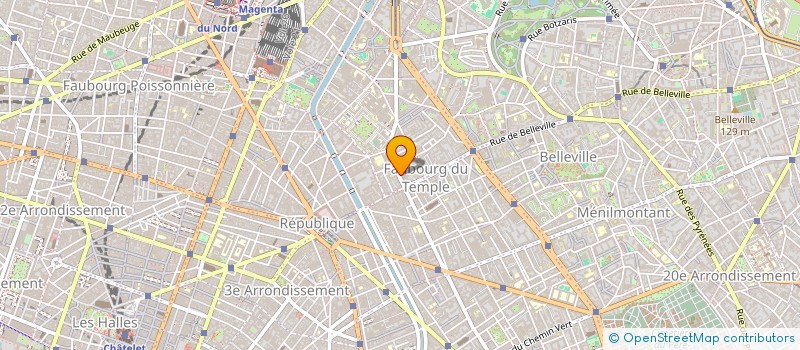 localisation de l'entreprise MONSIEUR VINCENT LEVRAT  PARIS