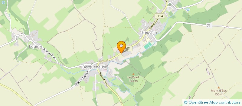 localisation de l'entreprise MONSIEUR VINCENT LIEVRARD  HEUCHIN