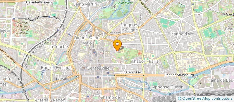 localisation de l'entreprise MONSIEUR VINCENT LIGNEREUX  RENNES