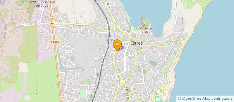 localisation de l'entreprise MONSIEUR VINCENT LIN  ISTRES