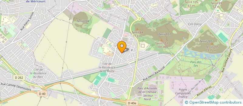 localisation de l'entreprise MONSIEUR VINCENT LION  ROUVROY