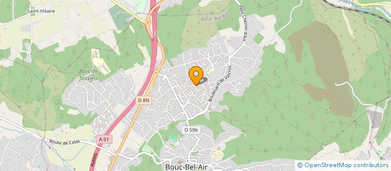 localisation de l'entreprise MONSIEUR VINCENT LIOTARD à BOUC-BEL-AIR