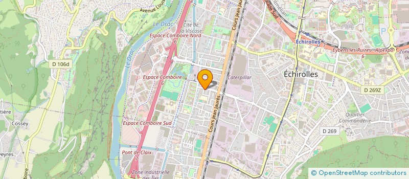 localisation de l'entreprise MONSIEUR VINCENT LIS à ECHIROLLES