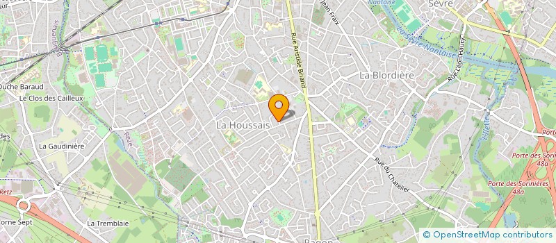 localisation de l'entreprise MONSIEUR VINCENT LIVENAIS  REZE