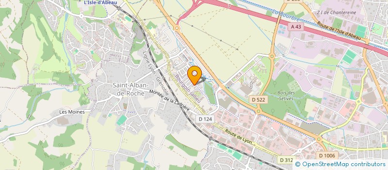 localisation de l'entreprise MONSIEUR VINCENT LLINARES à BOURGOIN-JALLIEU