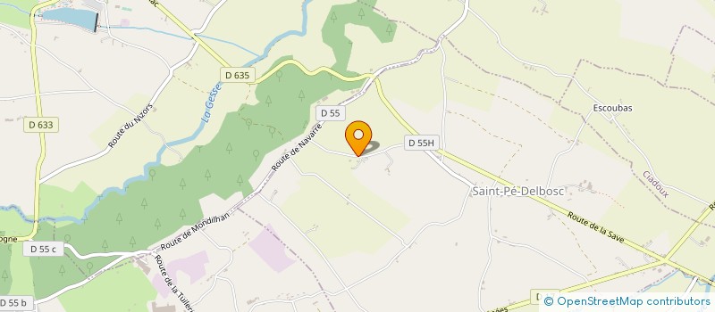 localisation de l'entreprise MONSIEUR VINCENT LLUNELL  SAINT-PE-DELBOSC