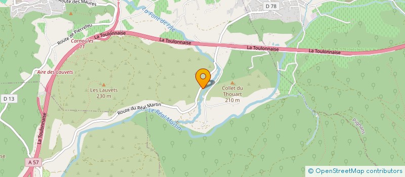 localisation de l'entreprise MONSIEUR VINCENT LOMBARD  GONFARON