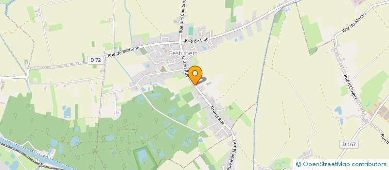 localisation de l'entreprise MONSIEUR VINCENT LOMBART  FESTUBERT
