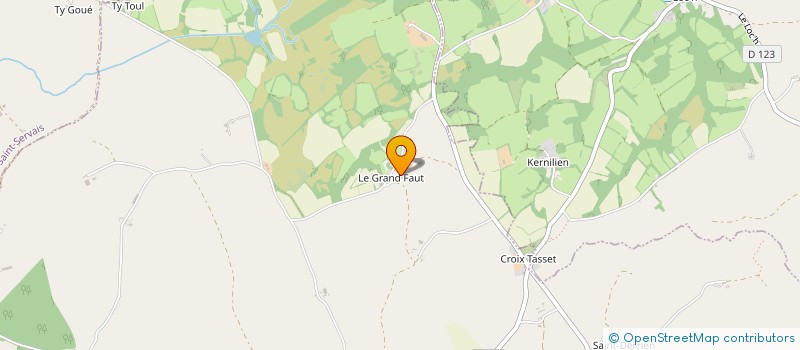 localisation de l'entreprise MONSIEUR VINCENT LOMENECH  SAINT-NICODEME