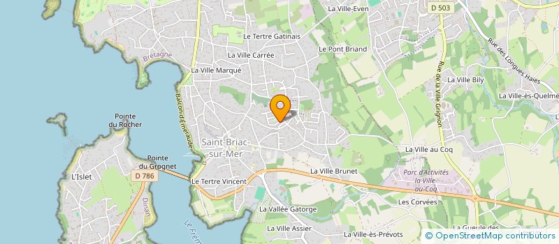 localisation de l'entreprise MONSIEUR VINCENT LONGHI à SAINT-BRIAC-SUR-MER