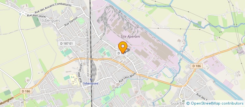 localisation de l'entreprise MONSIEUR VINCENT LOOTS  ISBERGUES