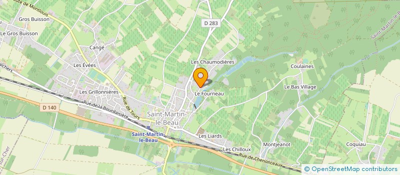 localisation de l'entreprise MONSIEUR VINCENT LOPEZ  SAINT-MARTIN-LE-BEAU