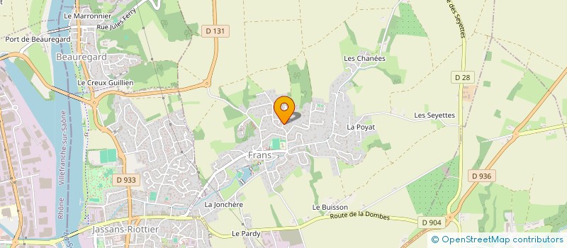 localisation de l'entreprise MONSIEUR VINCENT LORIVAL à FRANS