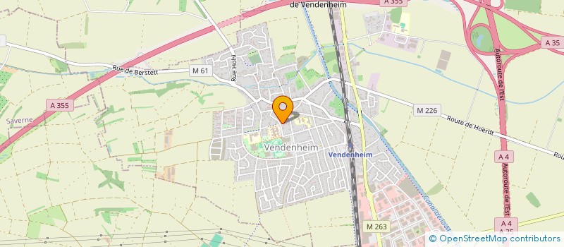 localisation de l'entreprise MONSIEUR VINCENT LOTZ  VENDENHEIM