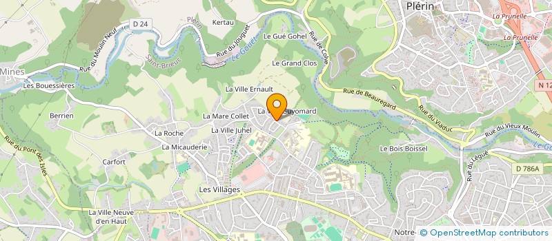 localisation de l'entreprise MONSIEUR VINCENT LOUANGPHIXAY à SAINT-BRIEUC