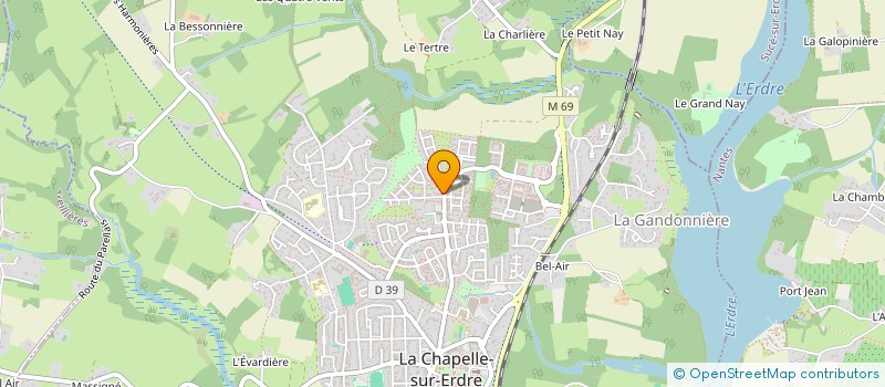 localisation de l'entreprise MONSIEUR VINCENT LOUET  LA CHAPELLE-SUR-ERDRE