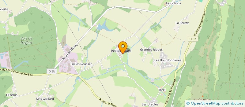 localisation de l'entreprise MONSIEUR VINCENT LOUIS  VAL-REVERMONT