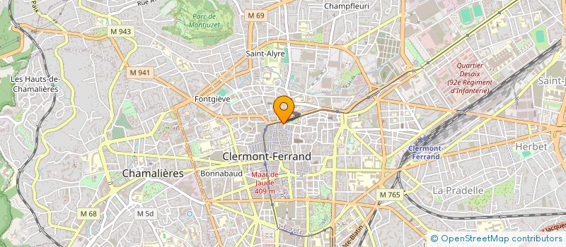 localisation de l'entreprise MONSIEUR VINCENT LOUIS à CLERMONT-FERRAND