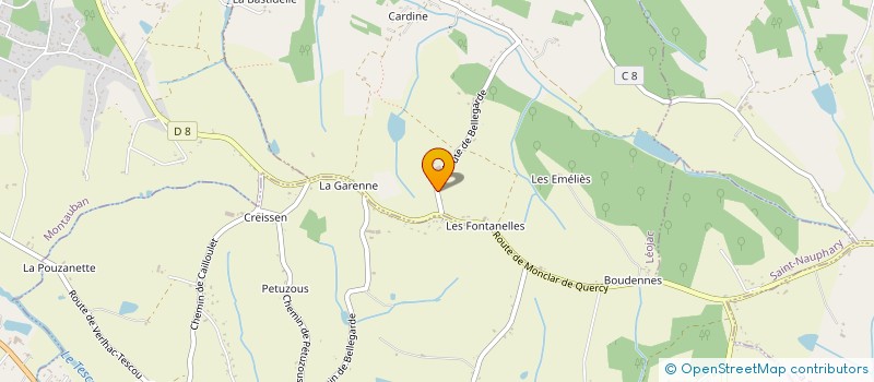 localisation de l'entreprise MONSIEUR VINCENT LOUPIAS  LEOJAC