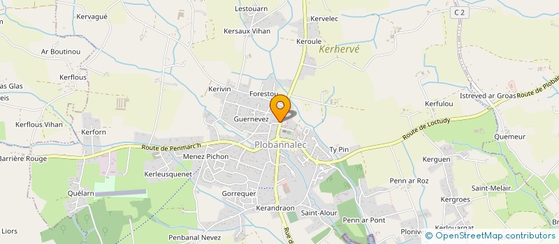 localisation de l'entreprise MONSIEUR VINCENT LOUSSOUARN  PLOBANNALEC-LESCONIL