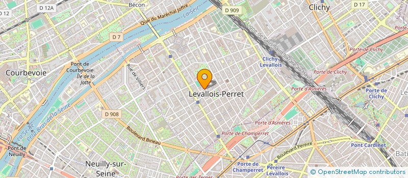 localisation de l'entreprise MONSIEUR VINCENT LOUSTAUD à LEVALLOIS-PERRET