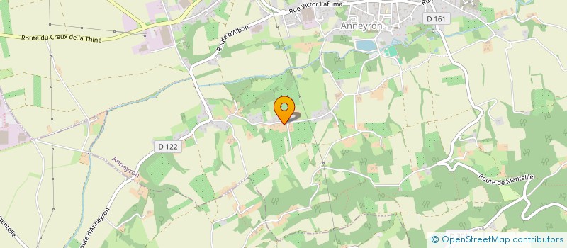 localisation de l'entreprise MONSIEUR VINCENT LOVERA  ANNEYRON