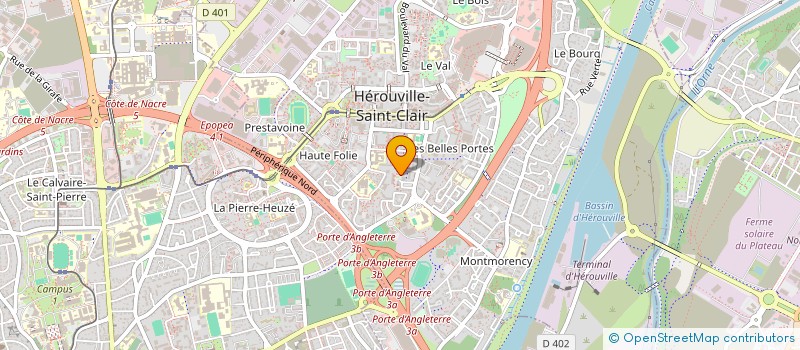 localisation de l'entreprise MONSIEUR VINCENT LU à HEROUVILLE-SAINT-CLAIR