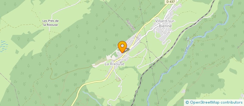 localisation de l'entreprise MONSIEUR VINCENT LUDE  LA RIXOUSE